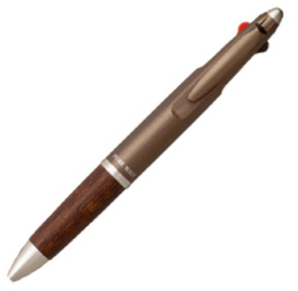 Mitsubishi Pencil Pen Pure Malt Jetstream Metallic Brown Multi-Function 2&1