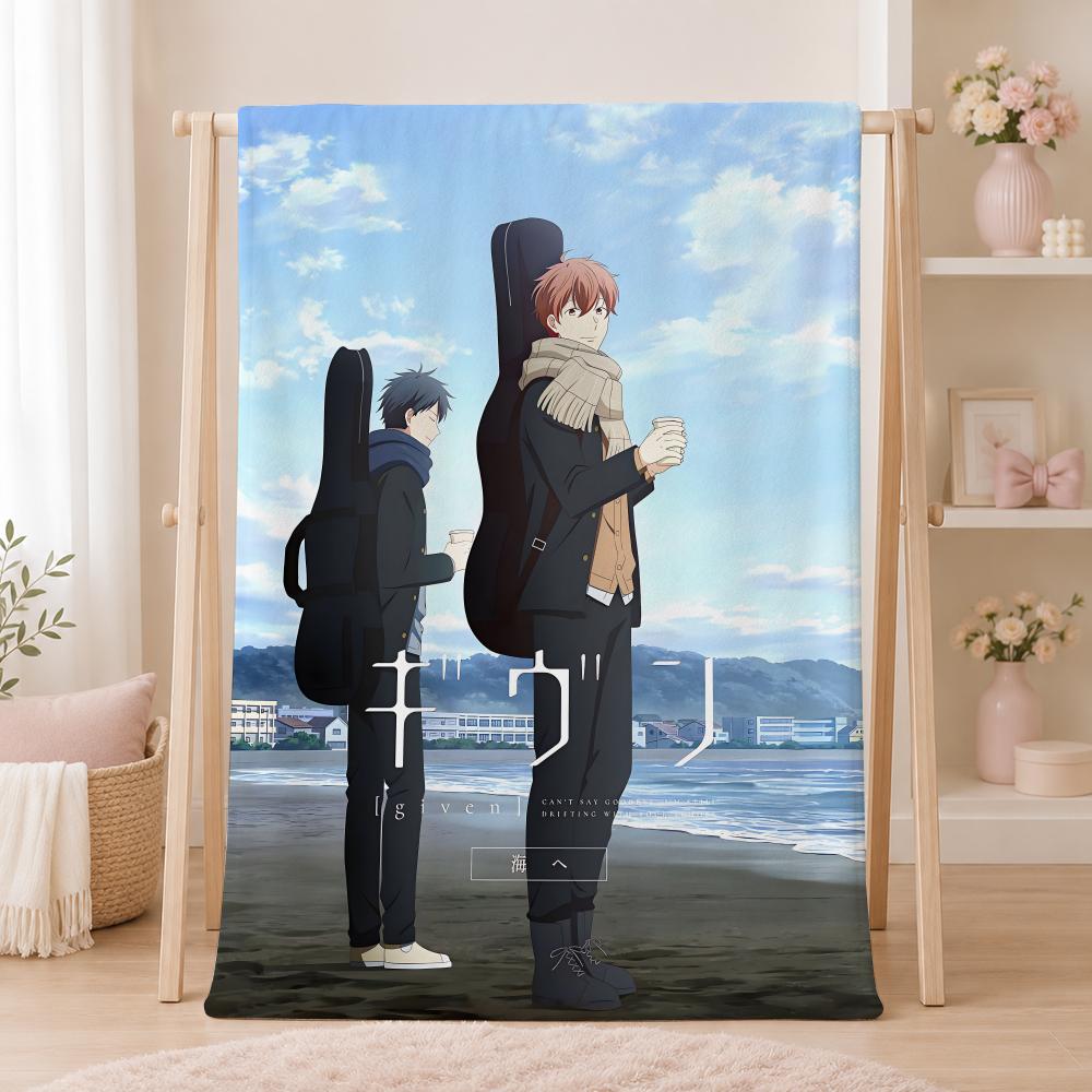 Romance Anime G-GivenS Throw Summer Flannel Throw Blanket Soft Antistatic Washable KidFriendly Couch Bed