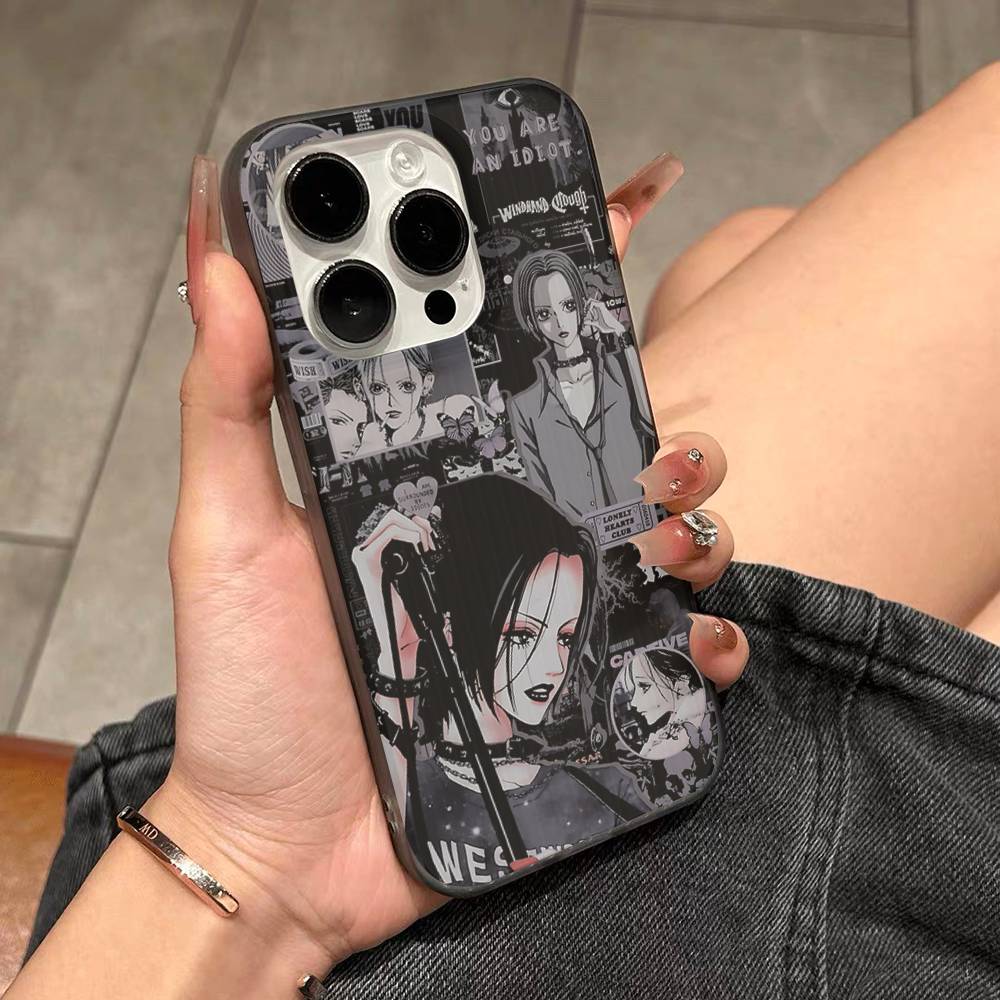 Comics Oosaki Nana Hot Japan For IPhone 17 16 15 14 13 12 11 Pro Max Plus Pro Corrugated Shockproof Matte Phone Cover