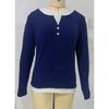 Women's Crew Neck Long Sleeve Regular Fit Casual Ribbed Knit Top Blouse for Daily Wear