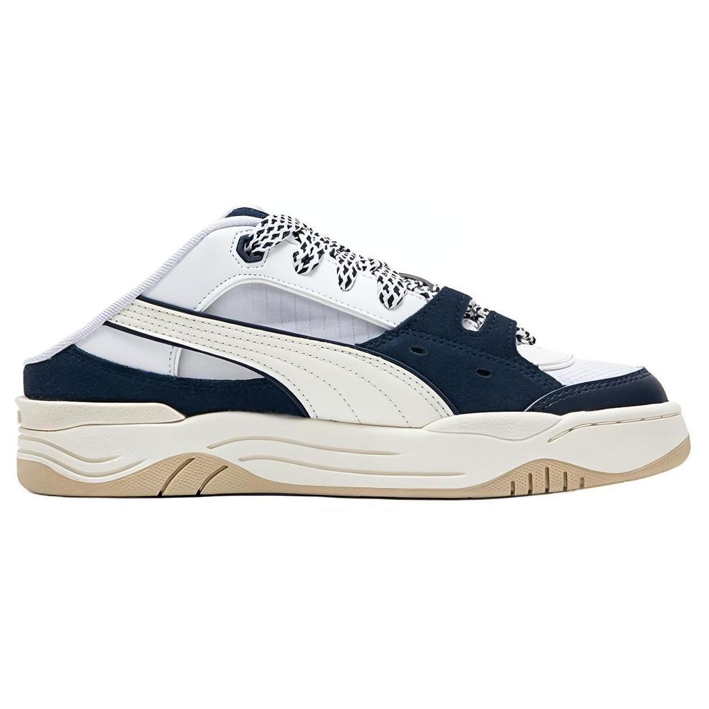 PUMA Classic Low Unisex Retro Lifestyle Sneakers White Black 399501-04