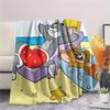 Tom and Jerry2 Flannel Blanket, High quality Comfortable for All Seasons, Home Decor, Warmth and Comfort