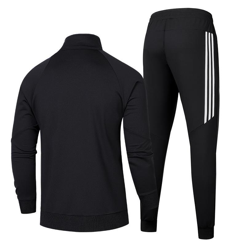 Men's Teen Three Stripes Casual Jacket & Pants Set - Spring/Autumn