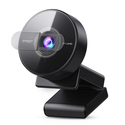 EMEET C950 4K UHD-Webkamera, 8 Millionen Pixel, kompatibel mit PDAF, Autofokus, Webcam-Betrachtungswinkel, PC-Kamera mit Mikrofon zur Geräuschunterdrückung, Plug & Play