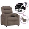 VidaXL Electric Recliner Armchair Taupe Fabric 3143499