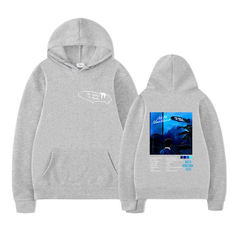 Natana Cano Nata Montana Sweatshirts for Men and Women Sweatshirt Print Unisex Hip Hop Style Autumn Winter Tops Clothes