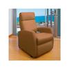 Craftenwood Compact Camel 6019 Massage Recliner - Brown - Relaxation - Contemporary - Design