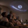 USB Projection Night Light with Replaceable Film Slides - Planet Moon Theme for Car and Home Decorative Ambient Lighting
