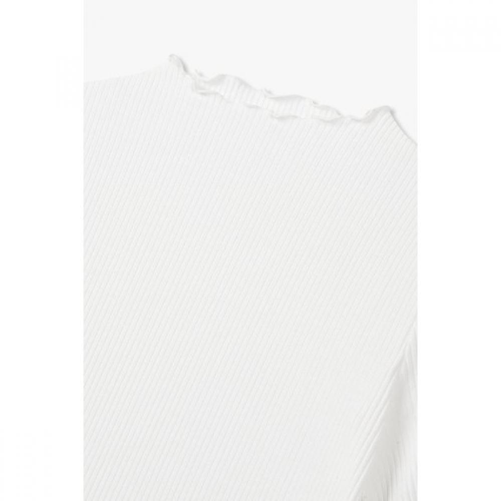 Vov Ribbed Half Sleeve T shirT 7155340004