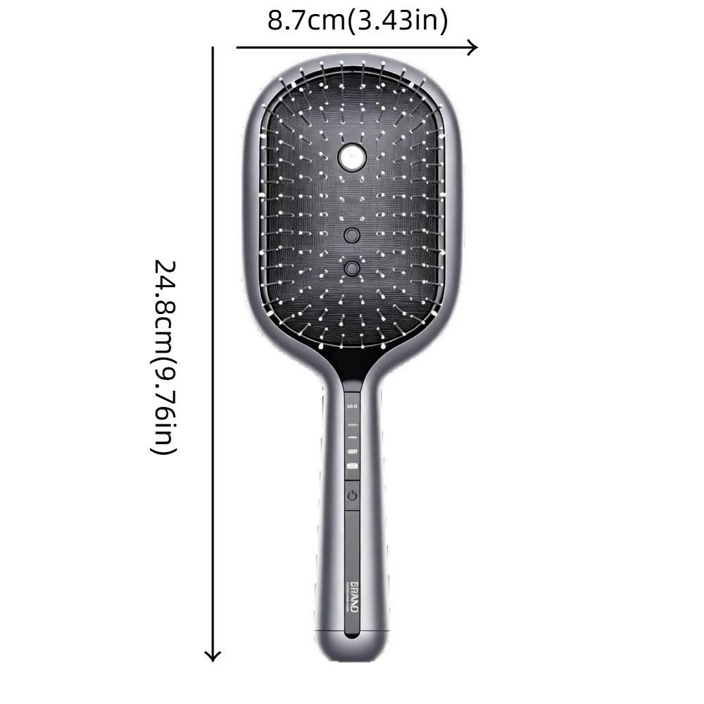Multi-Function Red Light Spray Massage Comb Anti-Frizz 2-In-1 Misting Hair Brush Mother'S Day