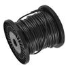 Round String Trimmer Line for   3.3mm Black High Cutting Efficiency Trimmer Line for Most Lawn Mowers Farm