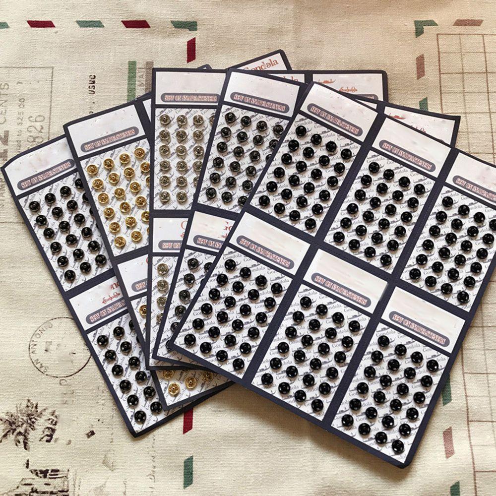 Snap Dollhoues Miniature DIY Doll Clothes Clothing Sewing Buckle Mini Buttons Metal Buckles