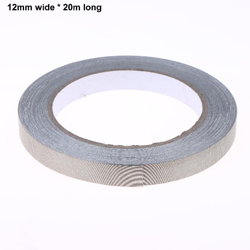 20M Tape Double Conductive Fabric Tape 5Mm~50Mm Width Single-Sided Laptop Cellphone Lcd Emi Shielding Adhesive Tape