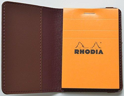 Rhodia Elastic Band Cover No. 11 Grid Black Cf11ebcbk