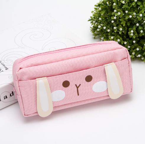 1 szt. Kawaii piórnik jednorożec płótno prezent Estuches szkolne pudełko na ołówki piórnik torba na ołówki artykuły szkolne artykuły papiernicze