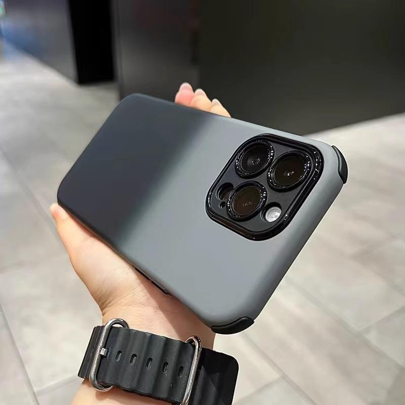 

Applicable To Apple 15 Mobile Phone Case Gradient Four Corner Anti Fall IPhone14promax Two In One 13 Full Inclusive Protection Case iPhone16promax