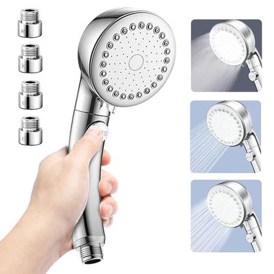 Meisei Shower Water Micro Nano Pressure Boosting Shower 3 Steps Water Pressure Water Stop High Cleaning Skin Scalp Easy To International Standard