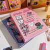 A5 Retro Hardcover Kpop Binder Pocards Holder Book 3Inch Card Po Album Collect Book Cute Loose-Leaf Album Binder Storage Quality