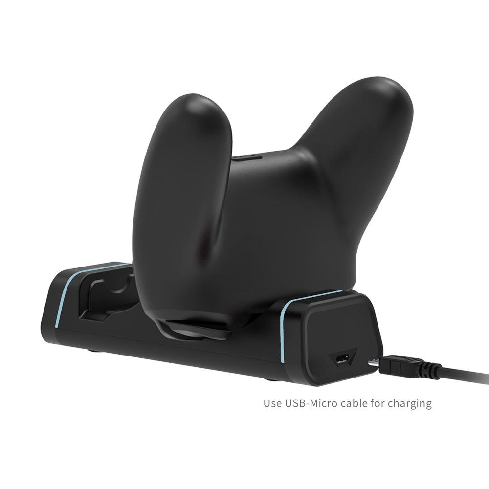 Dual Dock Charging Station Handle Controller Charger Stand Station for Xbox Series X/S/ PS5 Charging Holder for Nintendo Switch