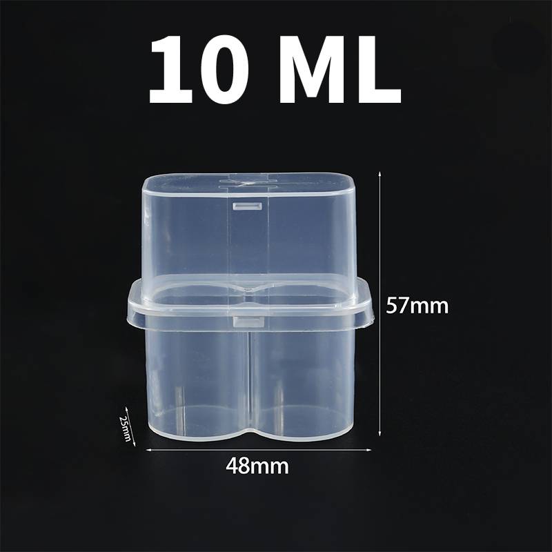 10PCS Mini Vial Case 3ml Peptide Storage Box Injection Vial Holder Peptide Freezer Storage Case Refrigerator Peptide Container
