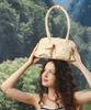 Masmarulez Charming Nylon Shoulder Bag_Pale Lemon