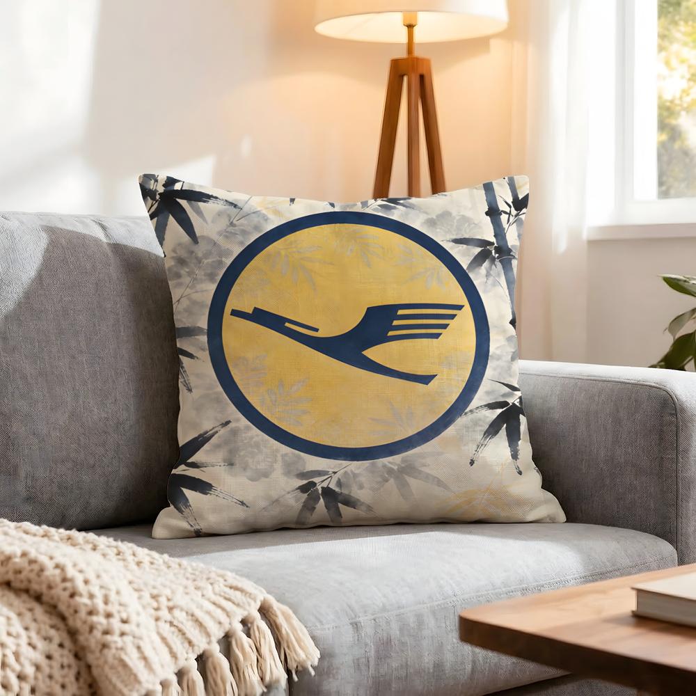 

Brand Lufthansa Cushion Cover Pcs Decorative Covers Soft Cushion Case for Sofa Couch Decor x x Pillowcases 30x30CM(12x12in)