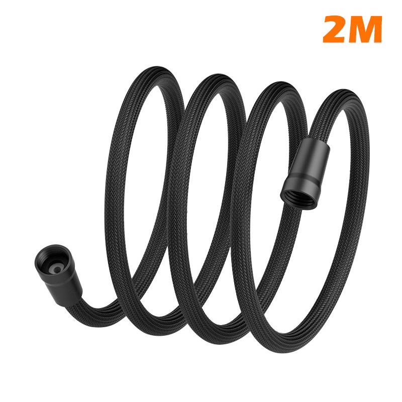 1.5/2M Anti Winding Handheld Shower Hose Gi/2 Flexible Shower Tube High Pressure Universal Interface Bath Shower Nylon Pipe