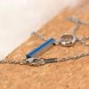 phiten Fefe Titanium Necklace Phiten Blue 45 set and Kotobuki Jewelry polishing [Fefe] fe-fe Men's Men's [Set] 2-piece (necklace cloth)