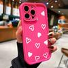 Heart Patterned Printed Phone Case Suitable for iPhone 17 16 15 14 13 12 11 Pro/Max/Plus Anti Drop and Shockproof Back Cover