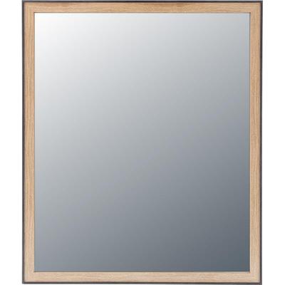 Fuji Boeki Tabletop Makeup 55cm Wide X 65cm Natural Baum 41408 Mirror, Wall-Mounted Mirror, Mirror, Mirror, High,