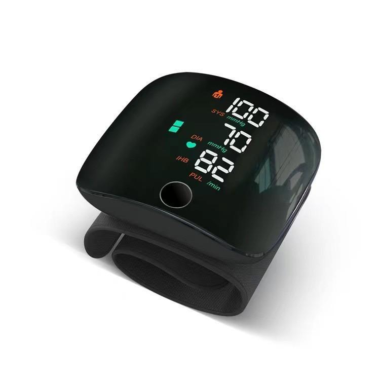 Automatic Digital BP Machine Wrist Blood Pressure Monitor Rechargeable Electronic Sphygmomanometer Plastic