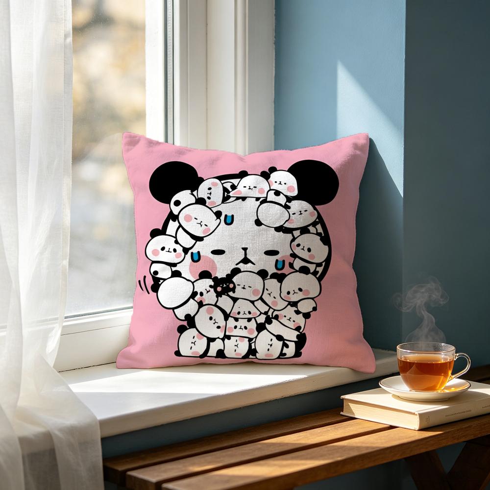 Cute TTarepandaed Cushion Cover Cushion Cover Set Pcs x x x Pillowcase Decorative Sofa Home Decor
