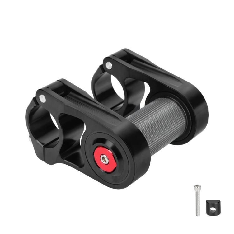 Aluminum Alloys Bicycles Handlebar Double Stem 25.4mm Handlebar Risers Adapter Adjustable Cycling Stem Cycling Accessories 1