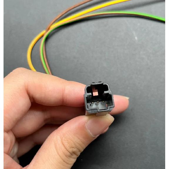 for Ford new Focus front door tweeter amplify male female plug connector terminal extension cord 3PIN cable wire line housing