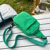 Sports Trend Crossbody Bag Summer Fashion Shoulder Bag Leisure Chest Bag Mobile Phone Bag Couple Lightweight Chest Bag.