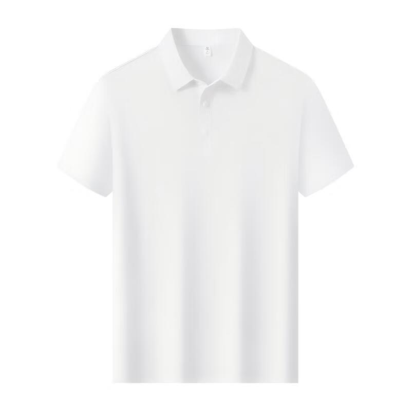Qiogerui Anti-Bacterial Anti-Wrinkle Cooling Polo T-Shirt