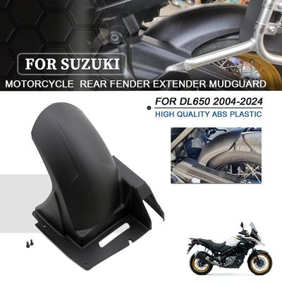 Para SUZUKI DL650 V-Strom 650 2004-2025 Motocicleta Preto Para-lama Dianteiro e Traseiro Cobertura Contra Respingos e Poeira DL 650 V-Strom650 VStrom 650