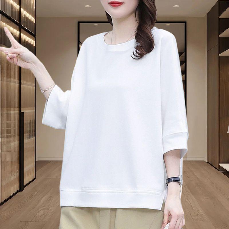 

Лето 2025 Новое поступление Женский спортивный костюм Повседневный модный костюм-двойка Самый продаваемый Маленький западный стиль Мода White Tops 3XL (recommended 70.00kg -80.00kg)