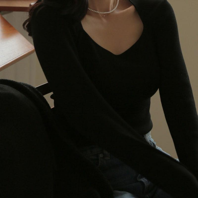 Modernlike 14k Gold Pearl Necklace 4mm