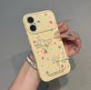 Beautiful floral butterfly is suitable for Apple 17promax mobile phone iphone16/15Pro love window mobile phone case