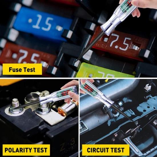 6-24V Digital Electric Circuit LCD Tester Test Light Car Truck Voltage Probe Pen