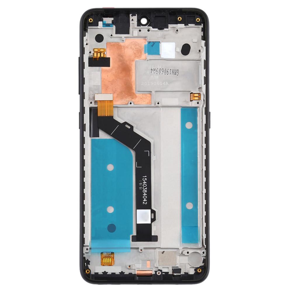 

For Nokia 7.2 Grade S LCD Screen and Digitizer Assembly+Frame Part Black