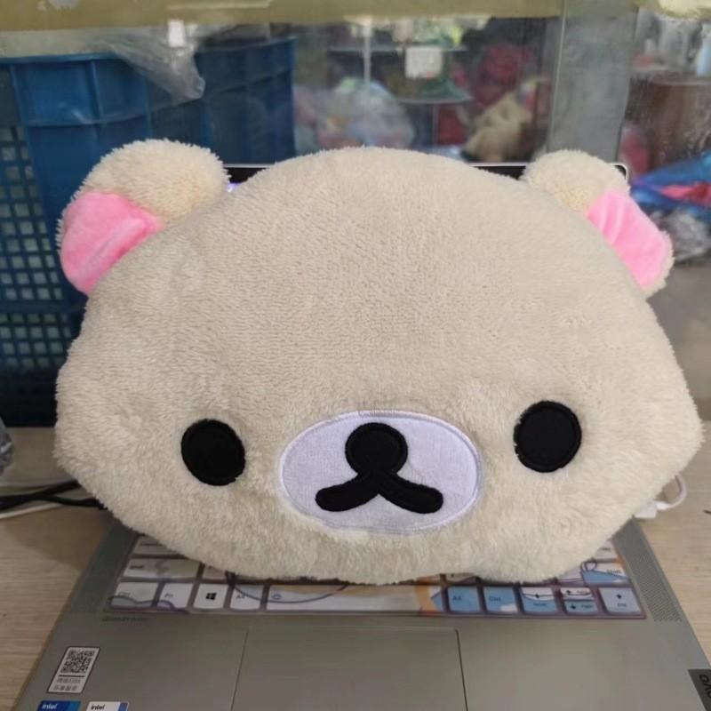 

М яка плюшева грілка для рук Rilakkuma зі зручною подушкою для зимового комфорту White Bear