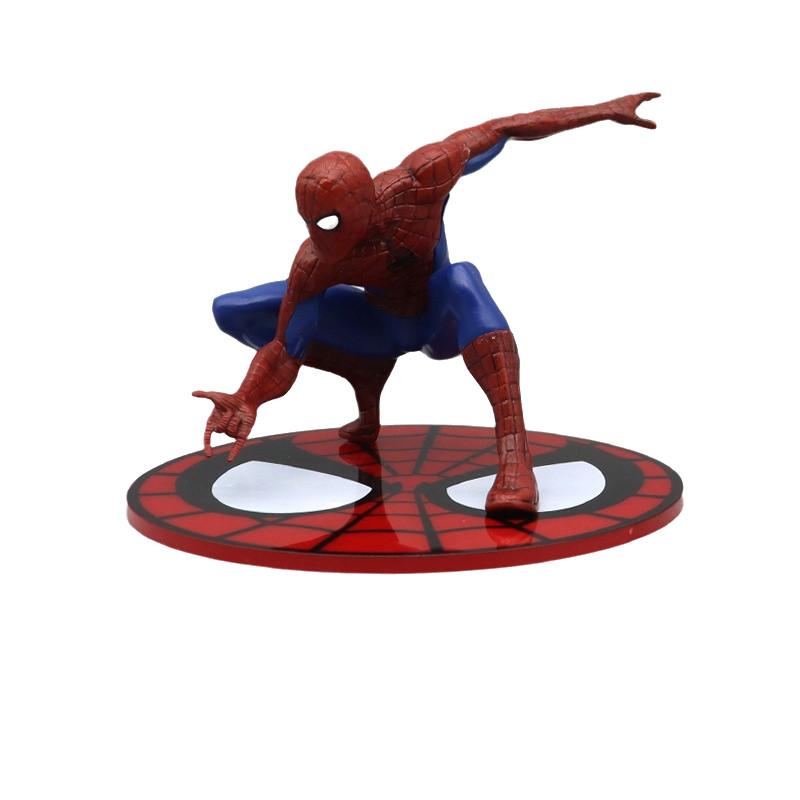 

Exquisite Venom And Carnage Pvc Statues Colorful Home Accessories 16cm Collectible Spider Man