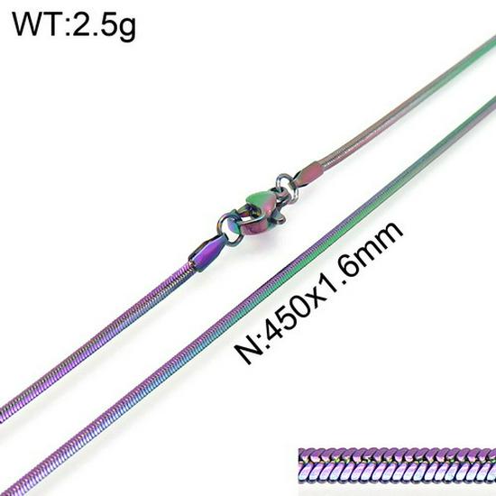 

Круглое колье-змейка из нержавеющей стали, цепочка для самостоятельной сборки, бижутерия из титановой стали для внешней торговли