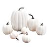 7 Pcs Artificial Pumpkins Fall Decoration Faux Foam Pumpkin Tabletop Centerpiece for Thanksgiving Harvest Autumn Home Decor