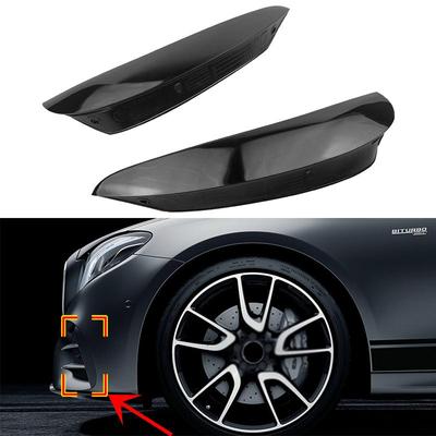 Bil Främre Stötfångarläpp Splitter Ventilflik För Mercedes Benz E-Klass W213 C238 E200 E300 E350 AMG 2016-2019