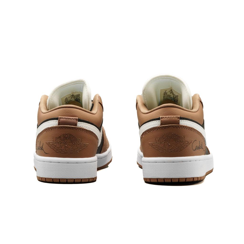 Jordan Air Jordan 1 Leather Cushioning Abrasion-Resistant Cushioning, Wear Resistant Low-Top Vintage B DC0774-202(Team-1451SBOX)-Random Packaging Bags