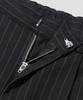 AGOD Strap Banding Wide Slacks [Black Stripe]