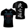 Exclusive Design Bushido Cool T Shirt Summer Fashion Men Casual Personality Japanese Samurai Pattern Printed Streetwear Tees